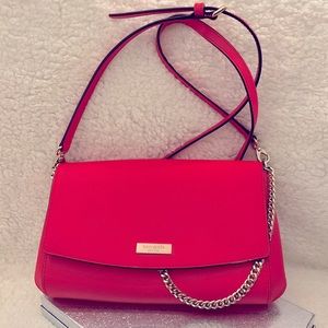 Kate spade hot pink glamour hand bag